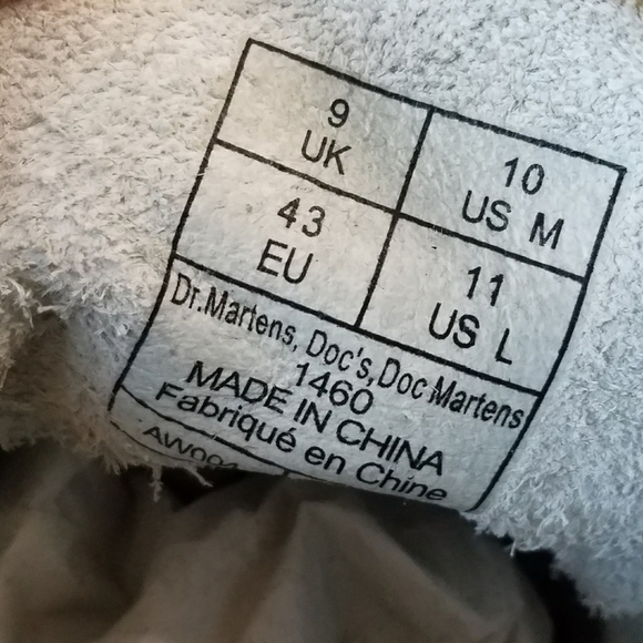 Dr Martens 1460 George & Dragon Print 8 Eye Boots-RARE - Picture 9 of 9